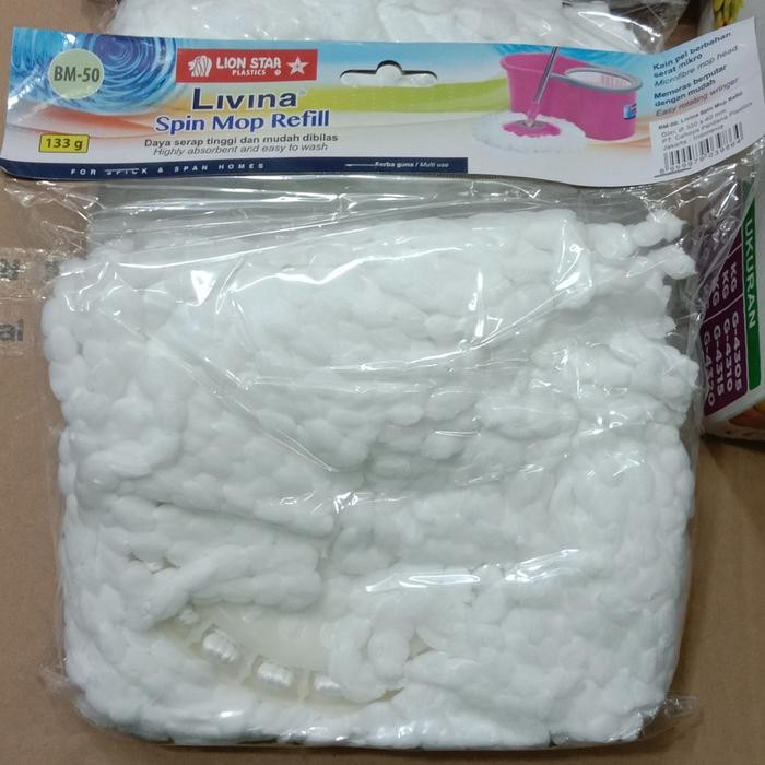 PEL LION STAR / TONGKAT PEL SPIN MOP / ALAT PEL PUTAR LIVINA