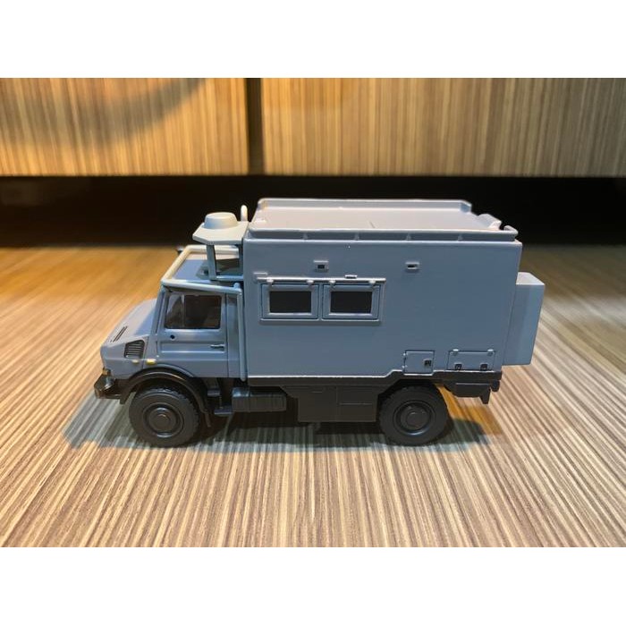 Scale 64 Diecast XCarToys Mercedes Benz Unimog Gray #130
