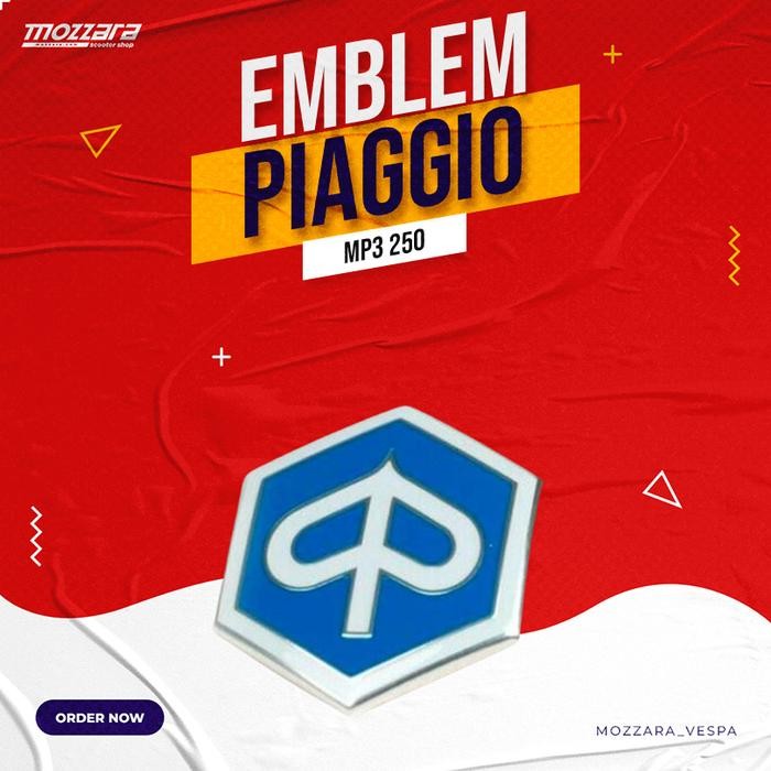 Dop Velg Piaggio MP3 , Emblem Dasi Liberty