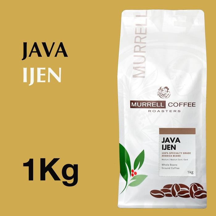 

1kg JAVA IJEN kopi arabica specialty premium biji bubuk MURRELL COFFEE