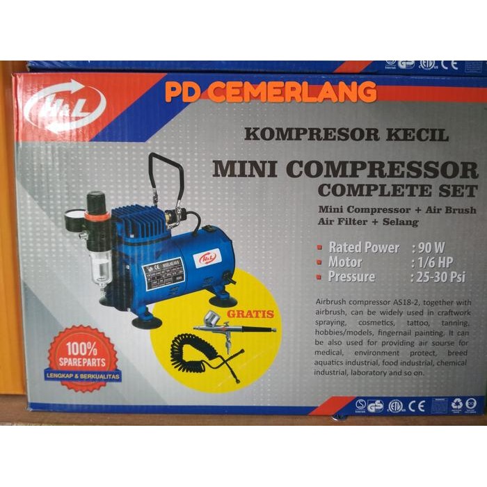 MINI COMPRESSOR AIRBRUSH HNL