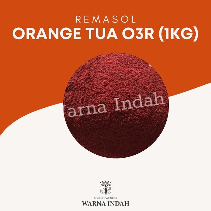 

PEWARNA BATIK / PEWARNA TEKSTIL REMASOL O3R (Orange Tua) 1kg