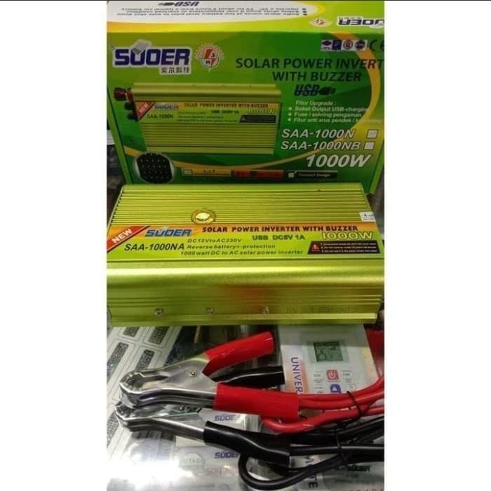 ORIGINAL POWER INVERTER 1000W MERK SUOER 1000W ORIGINAL