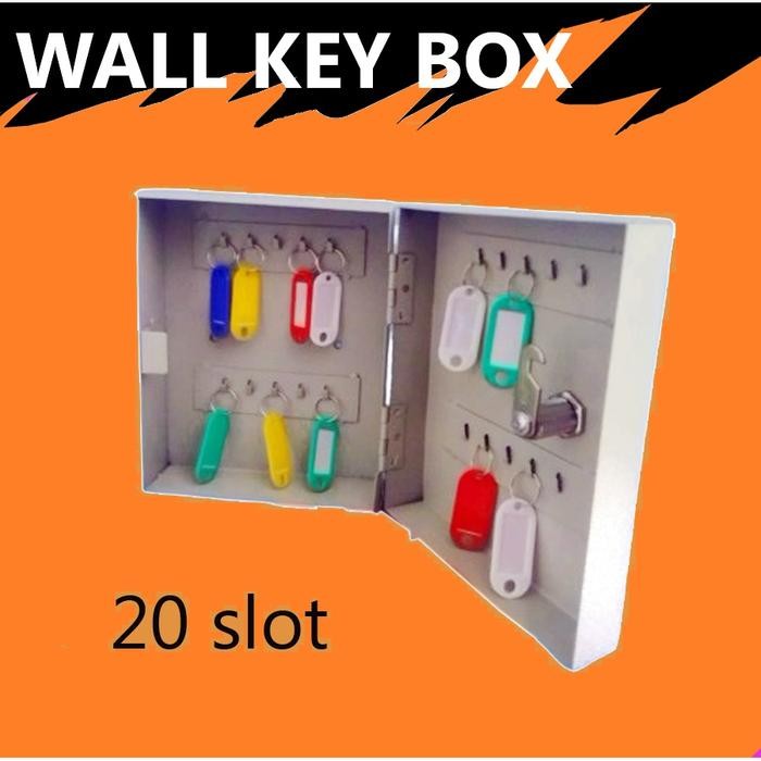KEYBOX KOTAK KUNCI BESI DINDING KEY BOX KOTAK GANTUNGAN KUNCI TEMBOK 1
