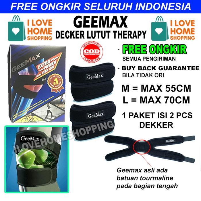 GEEMAX POWER KNEE - ALAT TERAPI DECKER LUTUT