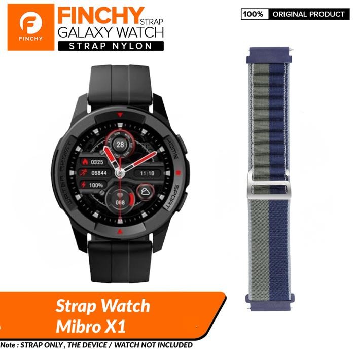 Finchy nylon strap Mibro X1 quick release replacement wristband