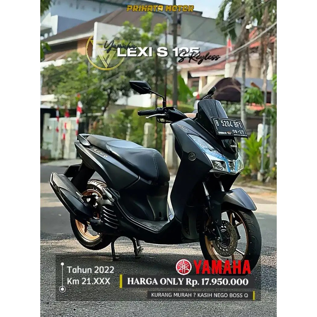 Yamaha Lexi 125 S Keyless Tahun 2022