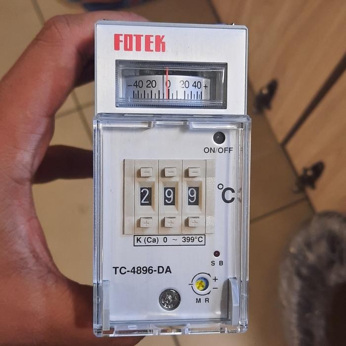 Gercep Temperature Controller Fotek Tc 4896 Da R3S Tc-4896-Da-R3S Terlariss 