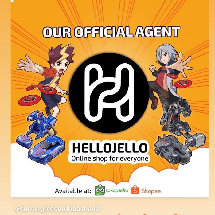 Turning Mecard Bbasha 024 Legend Mecanimal Phoenix Mainan Robot Mobil