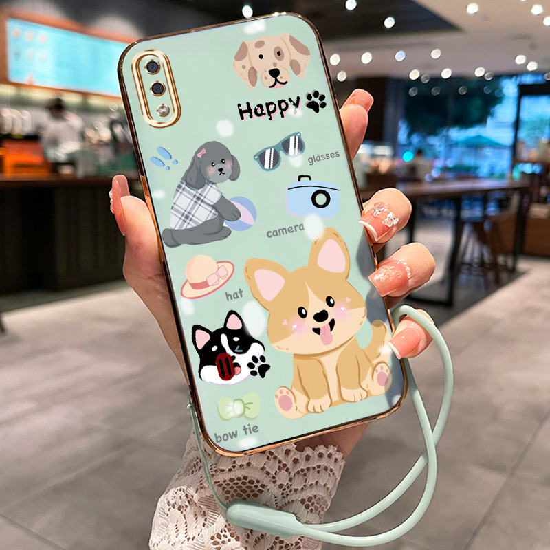 Casing Hp Untuk Samsung Galaxy A01 M01 Core A01 Core Case Casing Softcase anjing lucu Kesing elektro