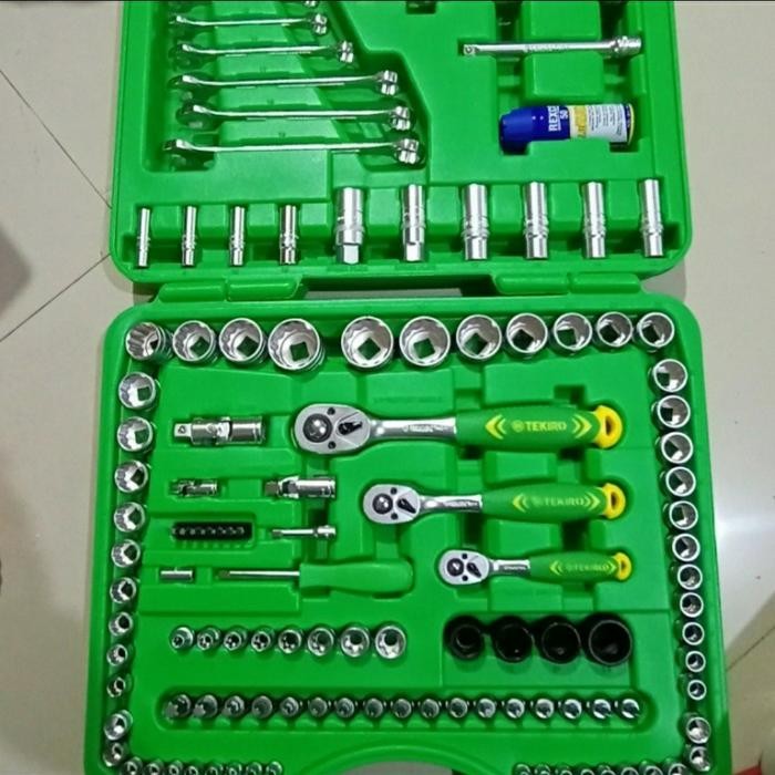 KUNCI SOK SET 120 PCS TEKIRO HAND SOCKET SET TEKIRO 120PCS