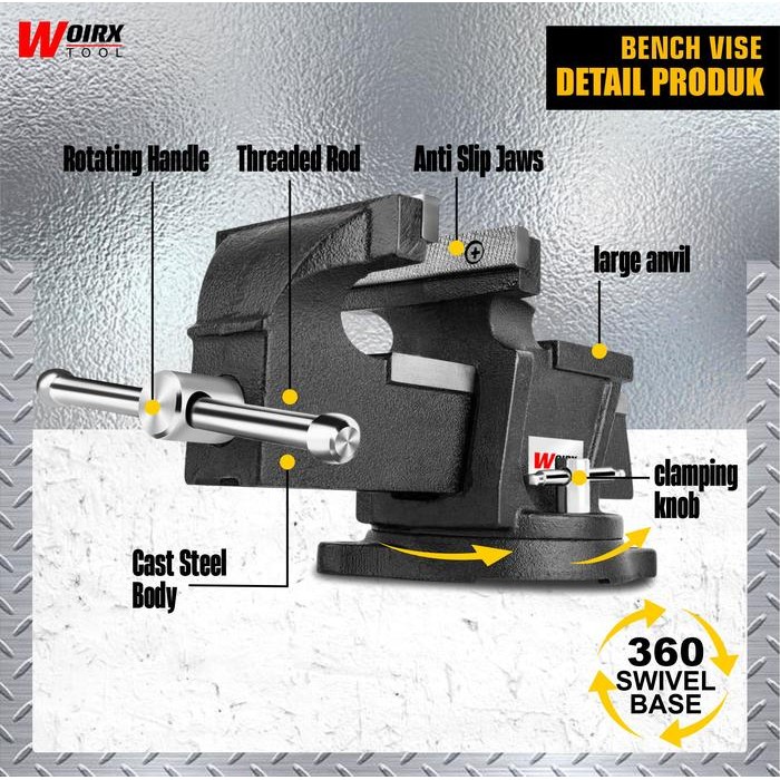 RAGUM CATOK BESI / RAGUM PITA PENJEPIT 4 5 6 inch 4" 5" 6"