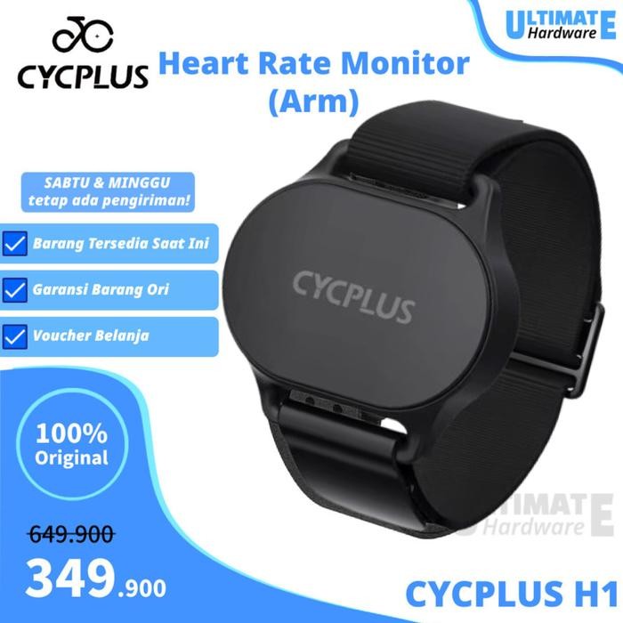 Cycplus Heart Rate Monitor H1 Pengukur Detak Jantung Aksesoris Sepeda