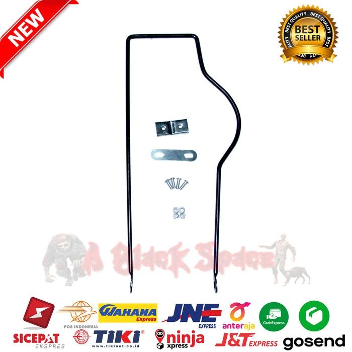 Keranjang Sepeda Kawat Hitam Merk Pacific Keranjang Sepeda Mini Jengki #Gratisongkir