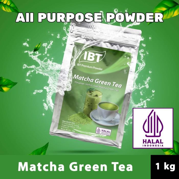 

Premium Matcha Green Tea Powder, Bahan Minuman Kualitas Terbaik!