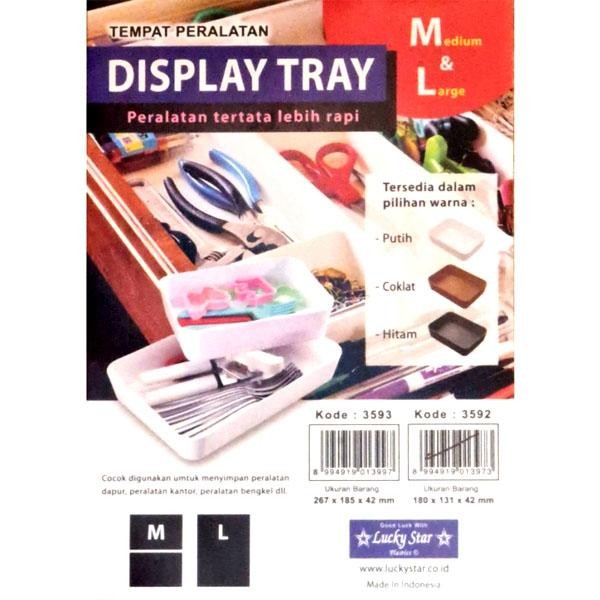 best produk] Kotak Display Tray Multifungsi Plastik Lucky Star