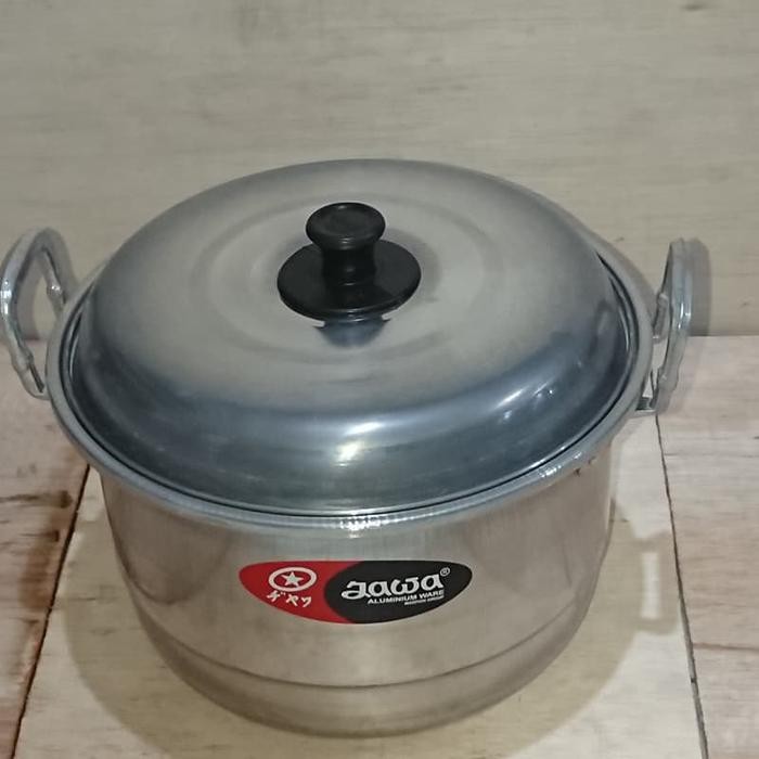 *****] Dandang Panci 22 Cm Ekonomi Aluminium Jawa Maspion