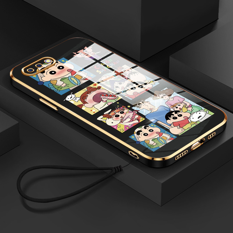 Casing Hp Untuk OPPO A5 2018 A3s A12E Realme C1 Case Casing pola Karakter Anime Kesing HP Cesing Sil