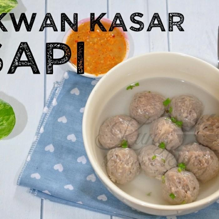 

(Expert) Bakwan/Bakso Sapi Kasar Frozen, No MSG, No Pengawet, Home Made, Halal