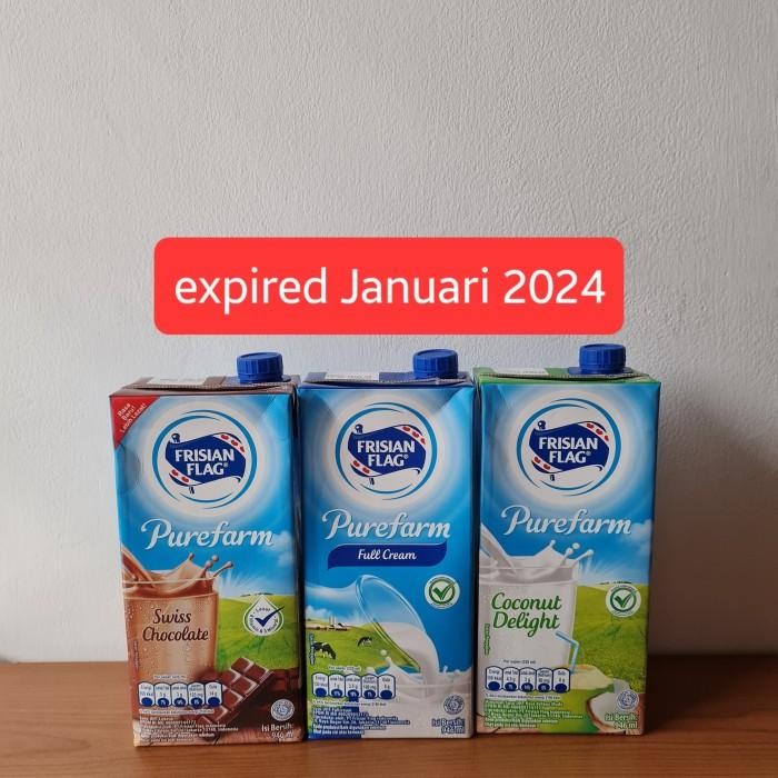 

(Expert) Susu UHT Frisian Flag Susu Bendera 1 Liter