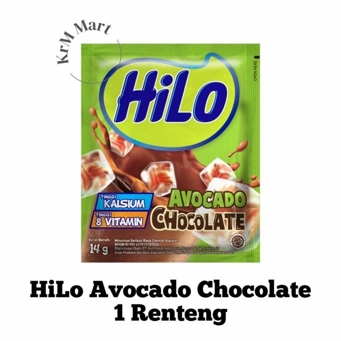 

(Expert) Hilo Avocado Chocolate 1 Renteng renceng isi 10 Sachet