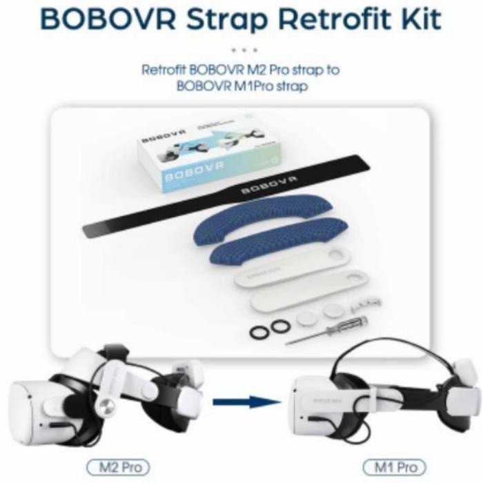 PROMO BoboVR Strap Retrofit Kit M2 pro - M1 Pro