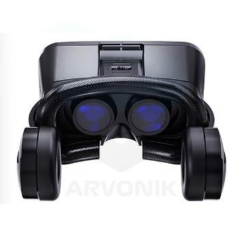 TERMURAH Vr Box Virtual Reality 3D Dengan Headphone J20 6 Inch ORI