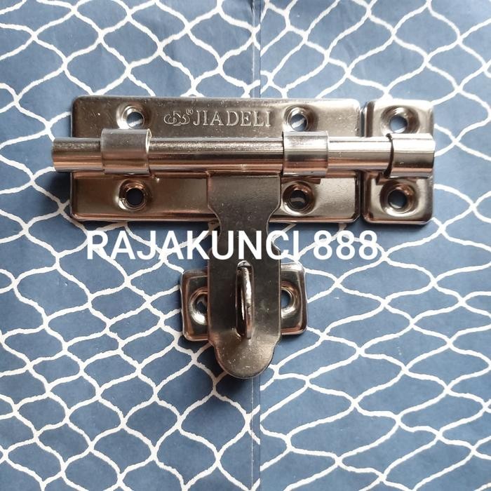 Grendel Overval 4In Stainless / Overval Gembok / Grendel Gembok