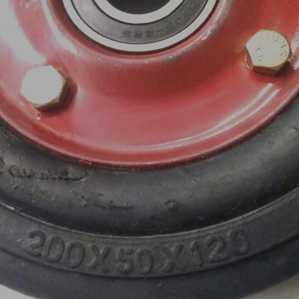 Roda Troli Ban Karet/ Roda Lori 8In Roda Lori Banlo Roda Lori Napoleon Gratisongkir