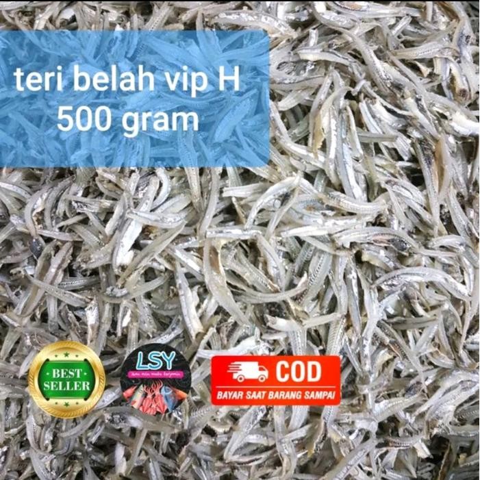 

Ikan Asin Teri Belah Vip / Jengki Belah Vip 500Gr