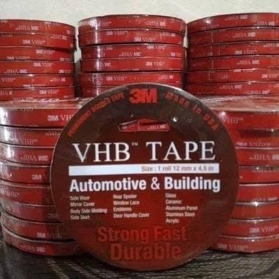 

Stok Baru Double Tape 3M VHB 4900 size 12mm x 4.5 mtr