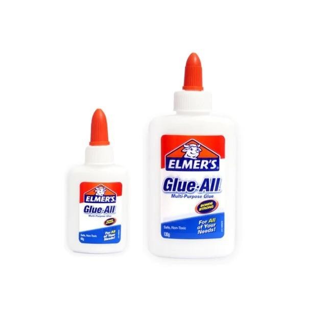 

Stok Baru ELMER'S GLUE ALL/lem putih/art and craft glue 130G/240g