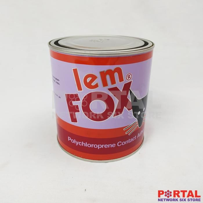 

Stok Baru Lem Fox Kuning 600g - 300g Lem Karpet Kayu Kulit karet HPL Vinyl