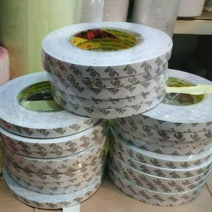 

Stok Baru 3M- Double Tape Tissu - Double Tape 3M 9075i ukuran 6 mm x 50 Meter