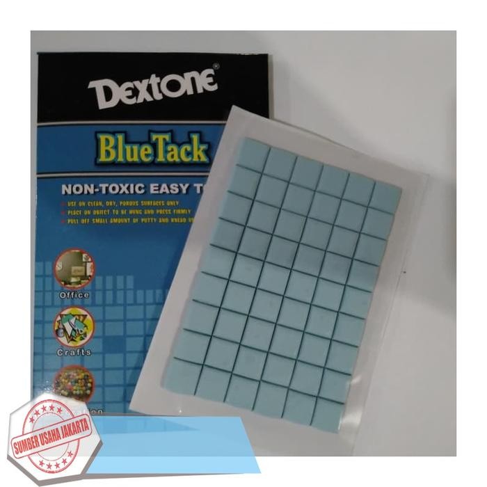 

Stok Baru DEXTONE BLUE TACK BLUETACK LEM GUM PENGGANTI PAKU SUJ