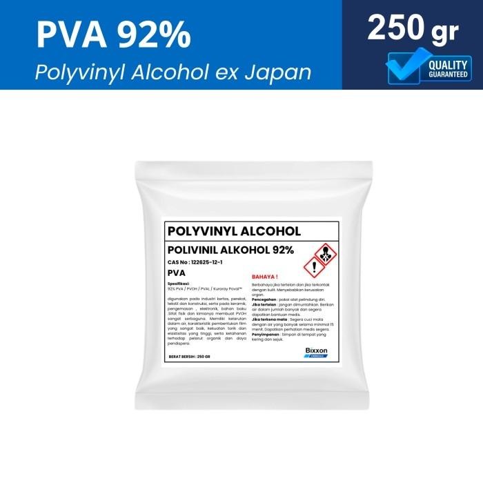 

Stok Baru PVA polyvinyl alcohol pvoh ex Japan (Bahan Baku Lem putih)