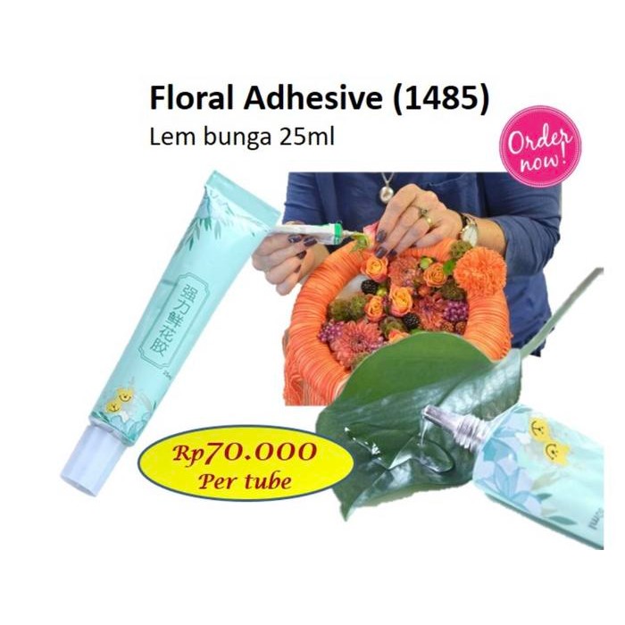 

Stok Baru Floral Adhesive - Lem Bunga - Lem Tanaman - floral glue 25ml