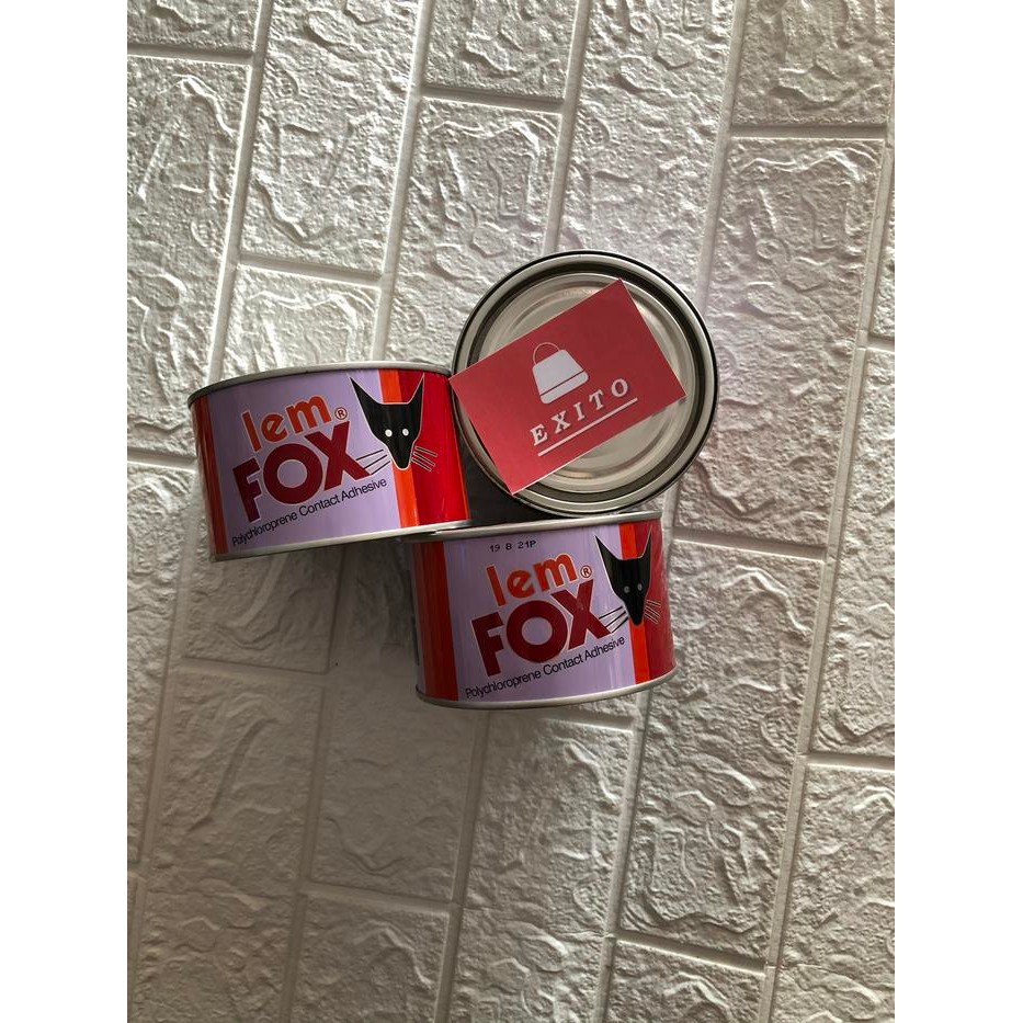 

Stok Baru lem fox kuning 300 gram lem serbaguna