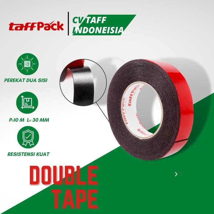 

Stok Baru lakban double tape foam merah super kuat