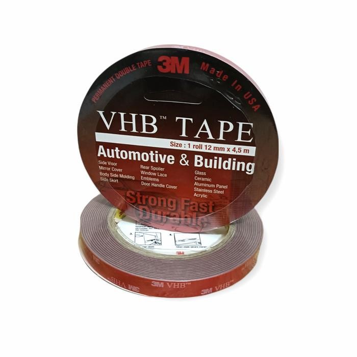

Stok Baru double tape 3m vhb tape uk 12mm x 4,5m