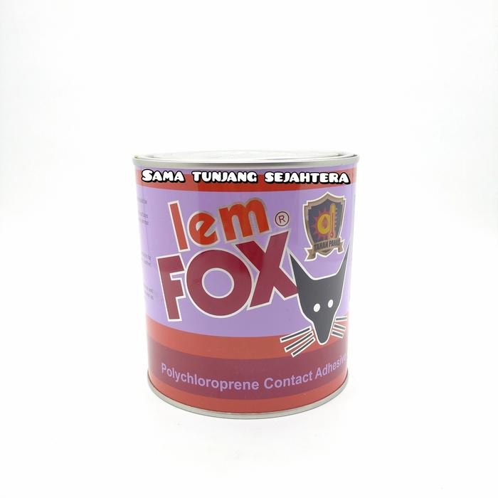 

Stok Baru LEM FOX KUNING 600 GR / LEM KARPET SENDAL KULIT KAYU HPL KARET
