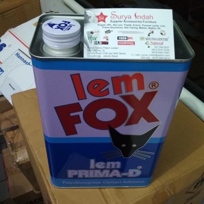 

Stok Baru "Premium" Lem kuning lem Prima D 2.5 kg cocok lem fox. untuk HPL