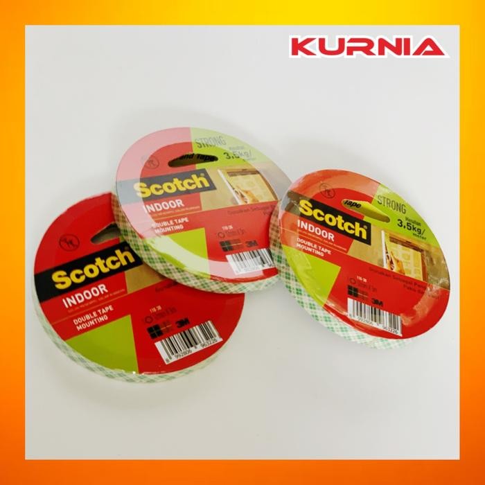 

Stok Baru DOUBLE TAPE FOAM SCOTCH MOUNTING TAPE 12mm X 3m
