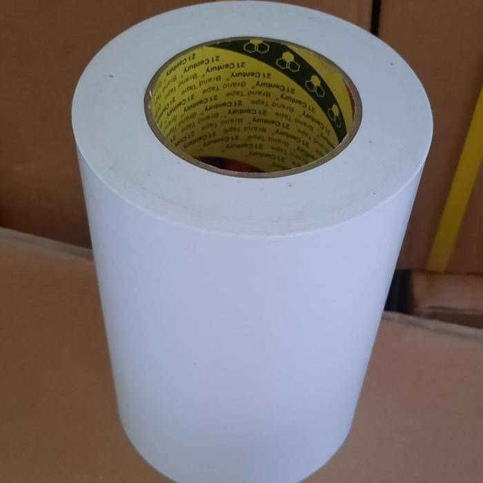 

Stok Baru Double tape Century size 20 cm x 50 meter-dobel tape side