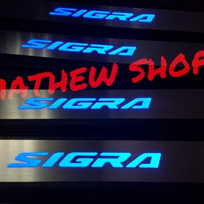 Terhemat Door Sill Plate Sillplate Samping Pintu Sigra 2016 2017 2018 2019 2020 2021 2022 2023 2024