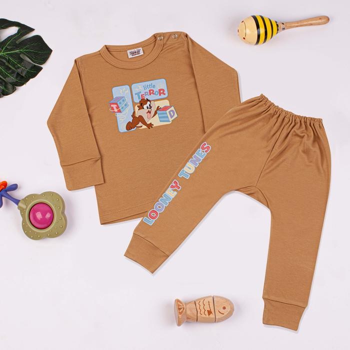 Baju Bayi / Piyama- Tencel Lyocell- Tazmania - Looney Tunes- Size S-XL