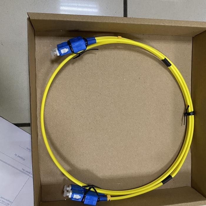 Promo Terbatas Netviel Kabel Patchcord Fo Fiber Optic Sc Sc Singlemode 1M