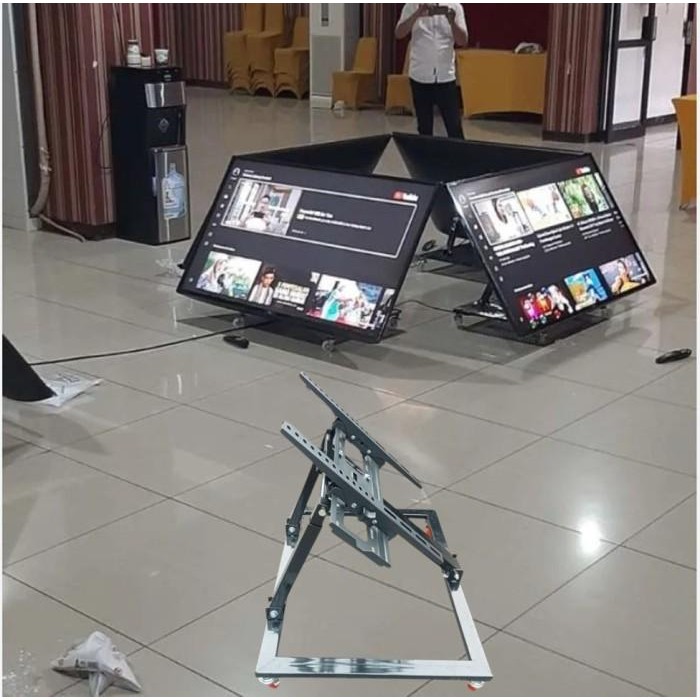 Diskon Bracket Breket Tv Led Stand Lantai Meeting Matador Tv 32 43 50 55 Inch