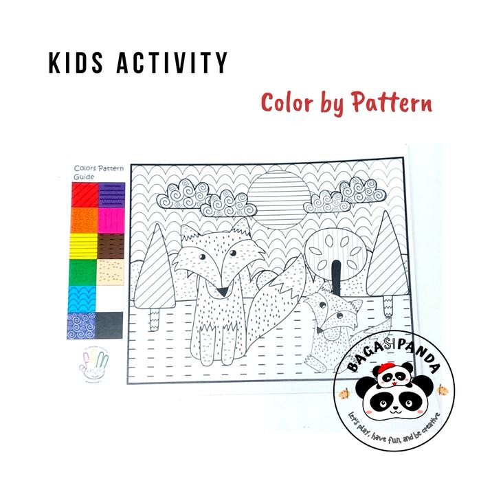 

Paint By Pattern Set Isi 3 - Kegiatan Melukis Mewarnai Untuk Anak Kode 82