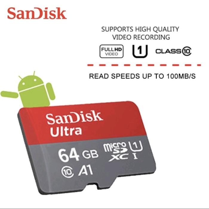 (Expert) Sandisk kartu memori Micro SD Memory 128GB 256GB 512GB Fast Speed